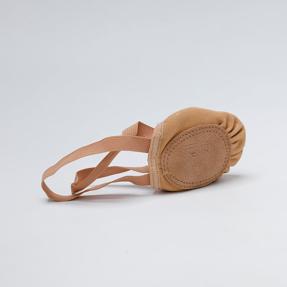 Yalisidai Ballet sapatos chinelos T400 Ginástica elástico lona couro solado