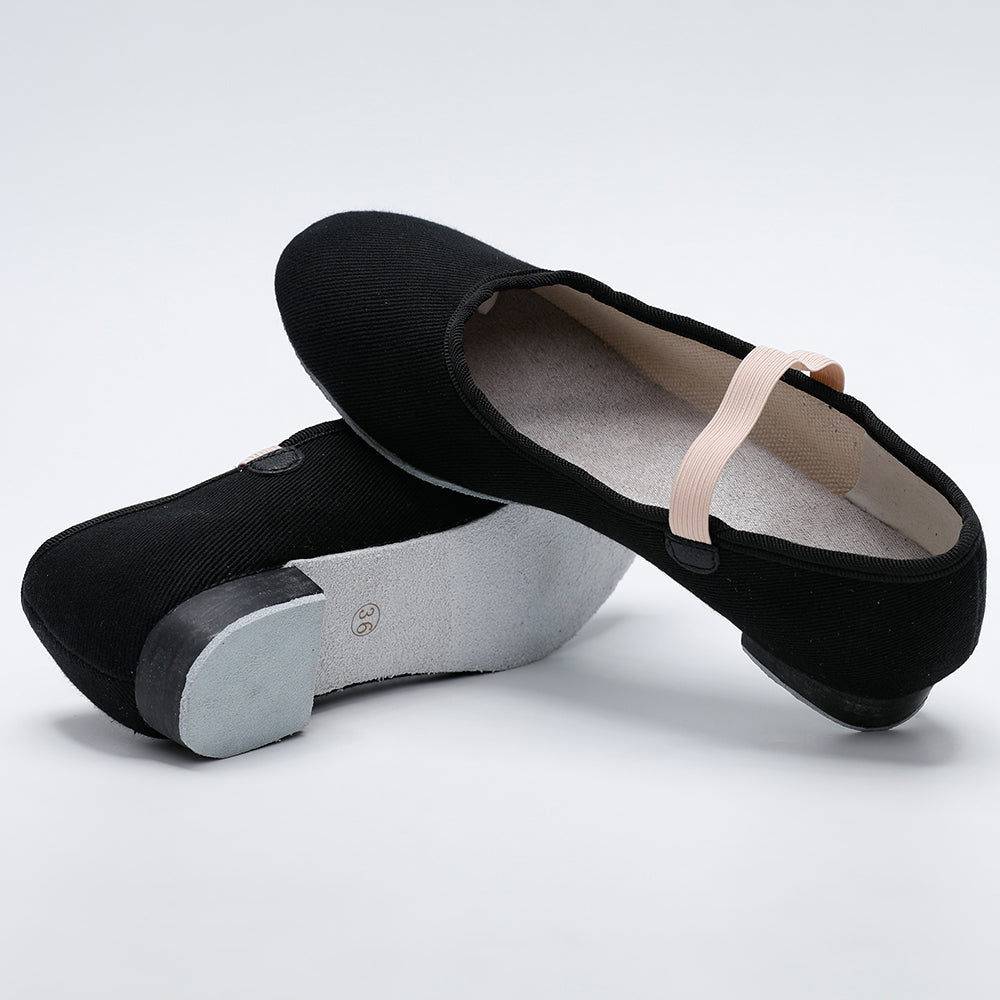 Yalisidai Ballet dance shoes Low heel Canvas Character Shoes D600