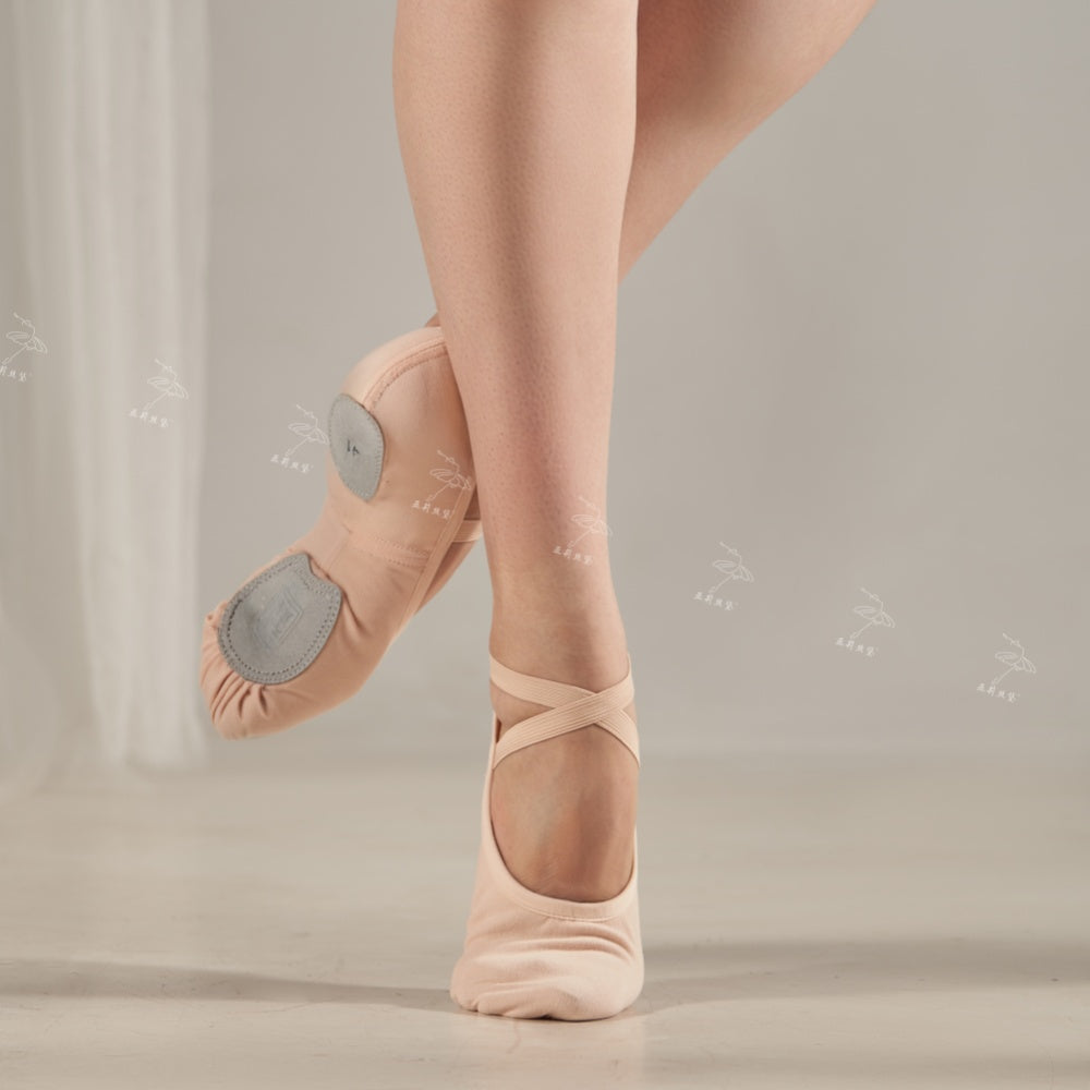 yalisidai ballet dance shoes elastic stretch canvas slippers R700 1