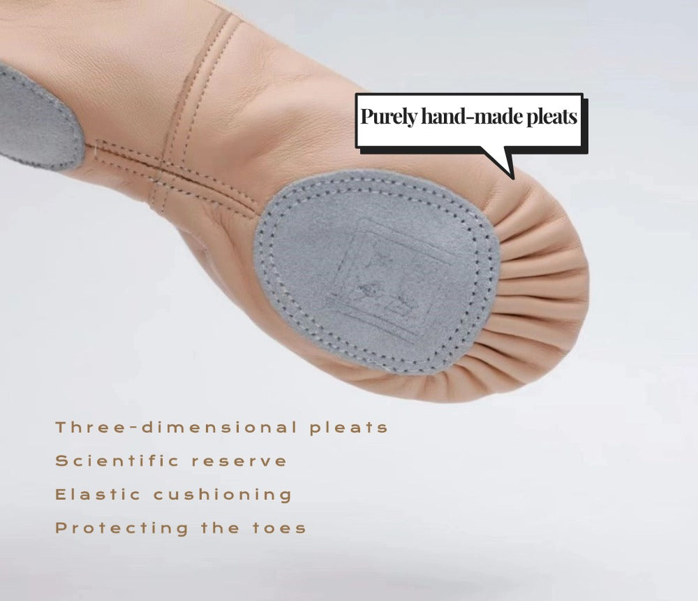 yalisidai ballet dance shoes leather slippers P200 5