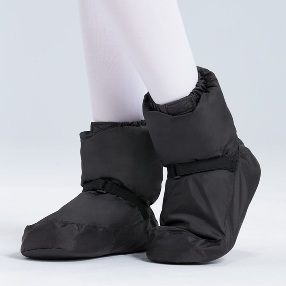 yalisidai ballet dance shoes warm_up_bootie_black
