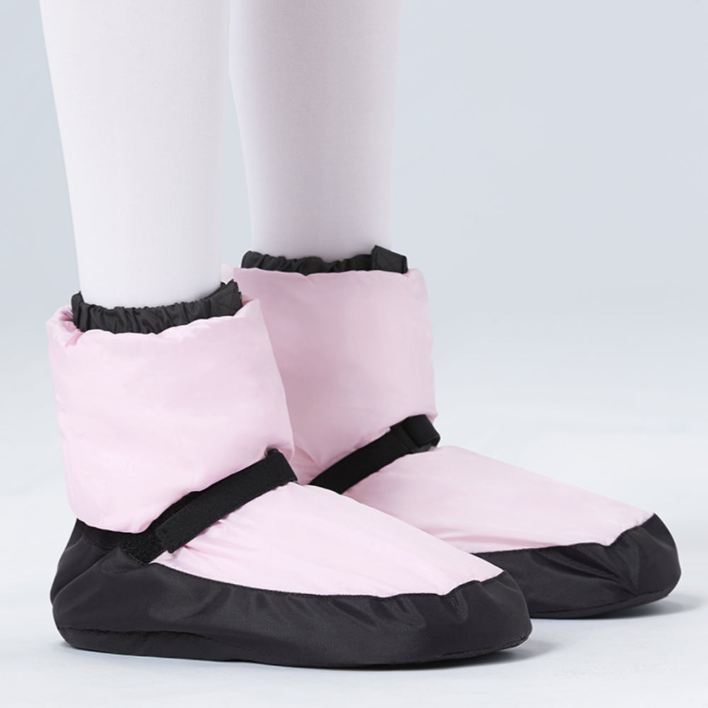 yalisidai ballet dance shoes warm_up_bootie_pink