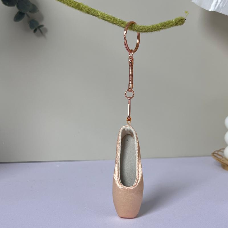 yalisidai pointe shoes keychain Champagne