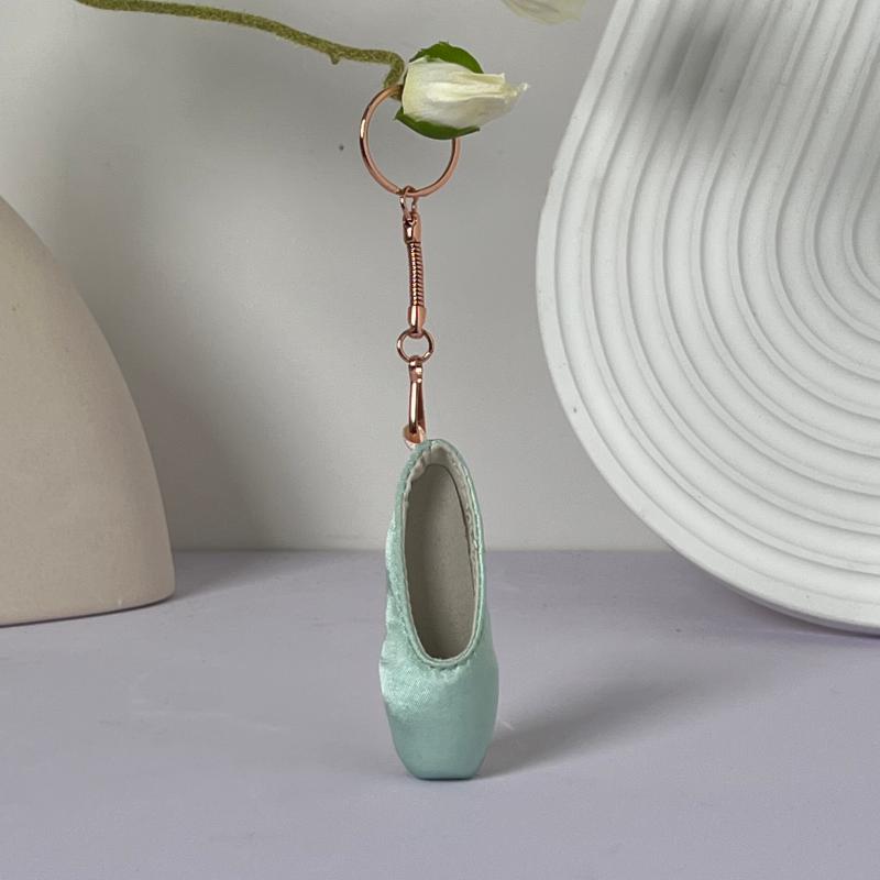 yalisidai pointe shoes keychain Light_Cyan
