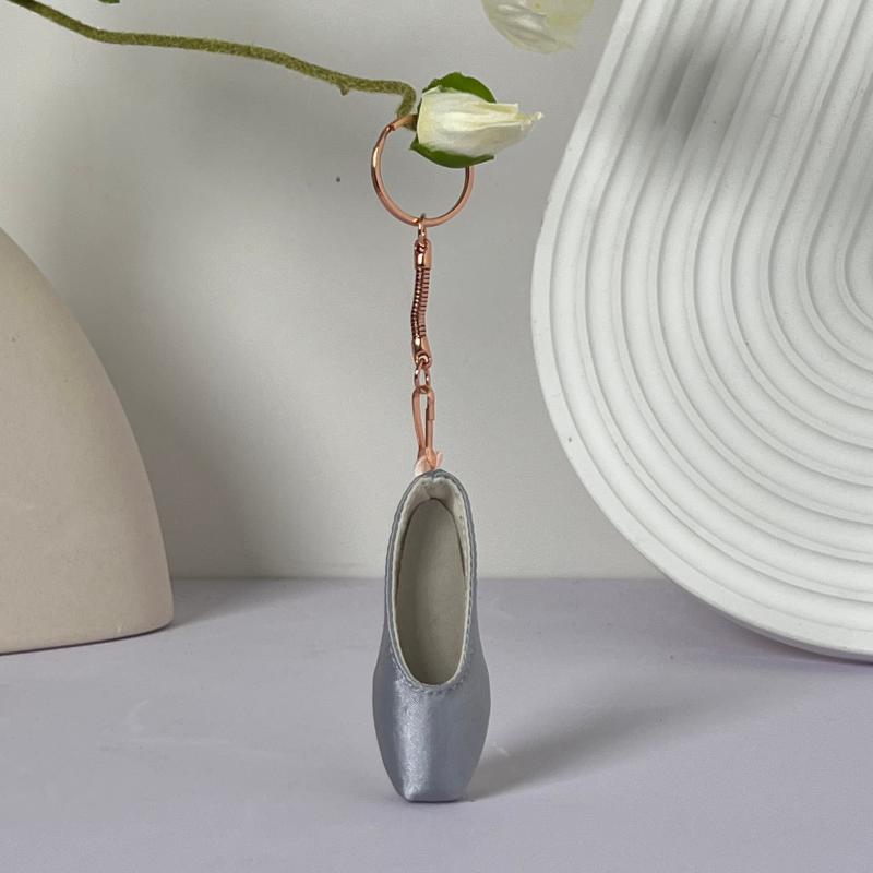 yalisidai pointe shoes keychain Light_Gey