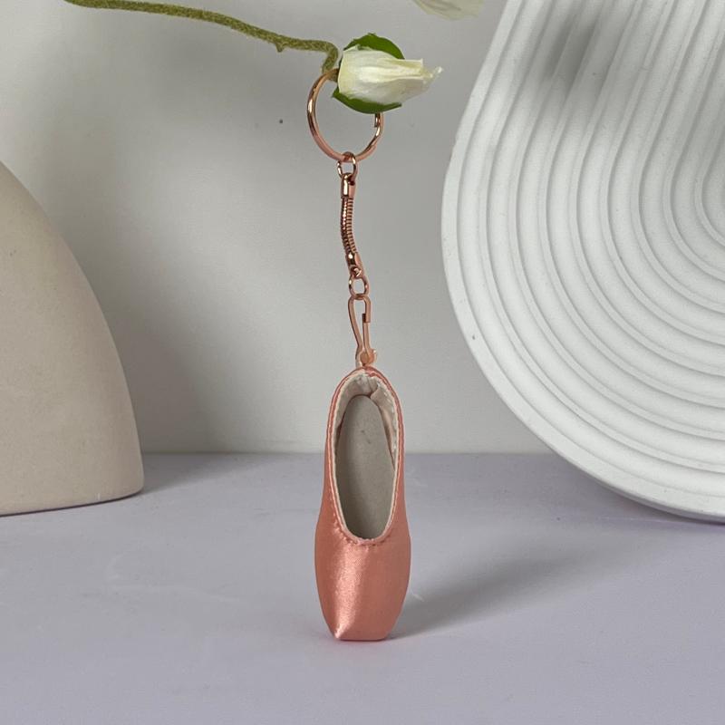 yalisidai pointe shoes keychain Peach_Pink