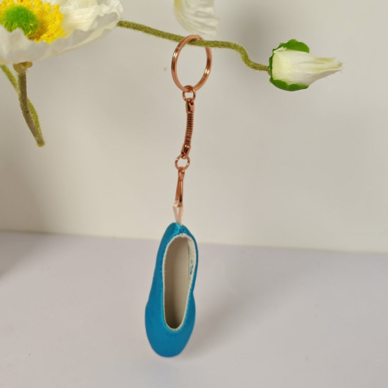 yalisidai pointe shoes keychain Sky_Blue